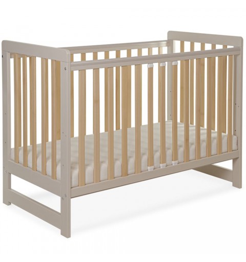 Tomi 22 - łóżeczko dziecięce z funkcją tapczanika i szufladą, drewniane 120x60 | Kaszmir Buk